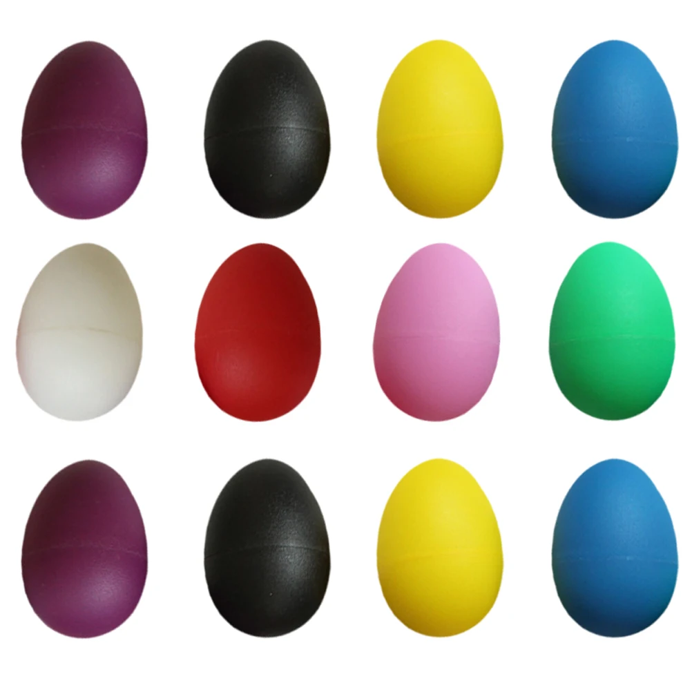 

12pcs Musical Toys Egg Kids Percussion Toys Lightweight Early Education Gift Birthday Holiday Instrument