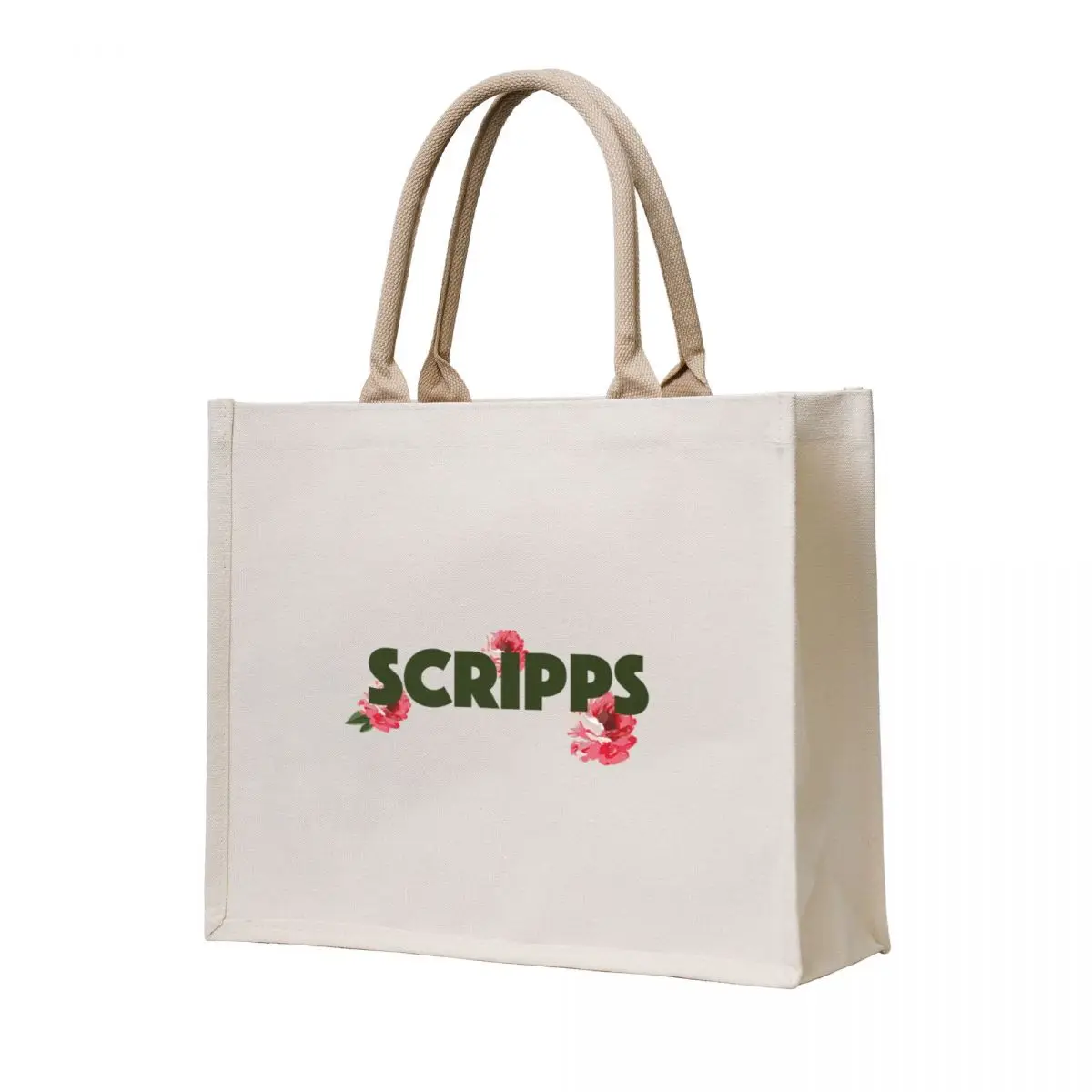 

Scripps College Rose underlay Tote Bag canvas tote bags tote bag men bags cloth bags Shopper handbag