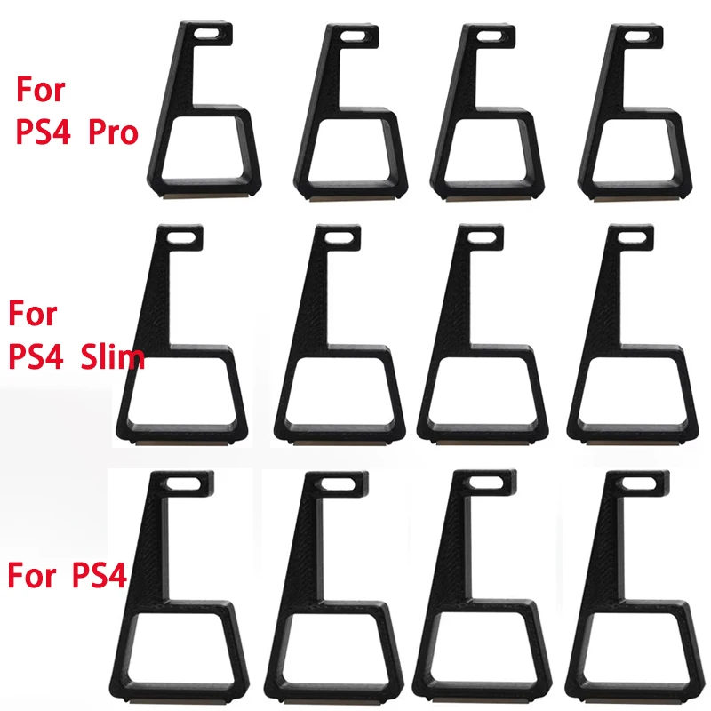 4PCS/Set Cooling Horizontal Holder For PS4 Heighten Feet Bracket For PS4 Slim Pro Mounted Stand Anti Slip Base Accessories