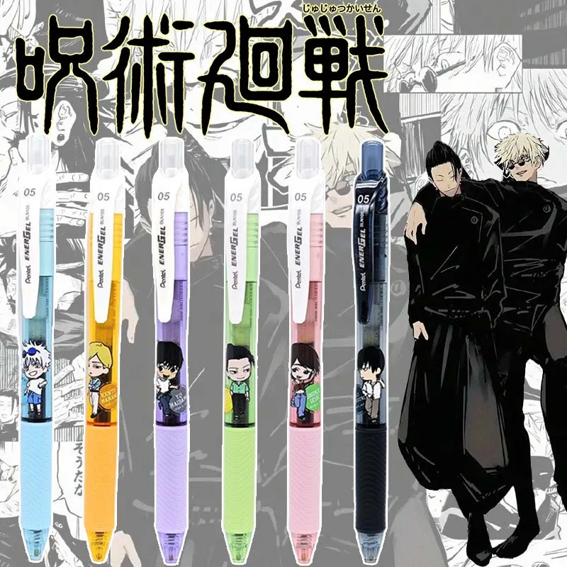 

Гелевая ручка Jujutsu Kaisen Satoru Gojo, 0,5 мм, цветная быстросохнущая прямая жидкая игольная ручка для студентов, маркировка для заметок, рисунок