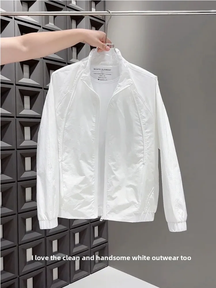 

Мужская повседневная куртка для активного отдыха: модная, универсальная, весенне-осенняя, новый дизайн, простой стиль, премиальное качество, ветрозащитная, на молнии