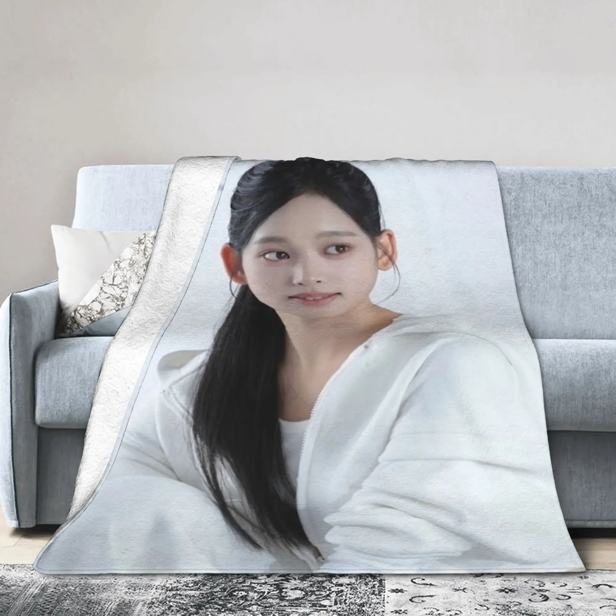 A2O LITE OA Aijing  Plush Blanket Boy Girl  Flannel Throw Blanket For Couch Bed Warm Soft Custom DIY Quality Bedspread