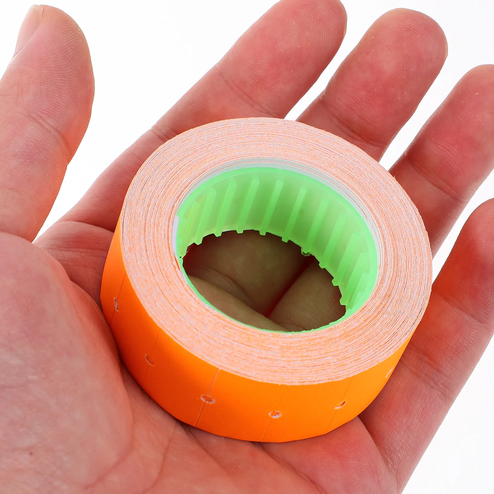 1 Roll Self-Adhesive Price Label Paper Clear Printing Fast Drying Smooth Output For Retail Store Sale Signs Market Supply