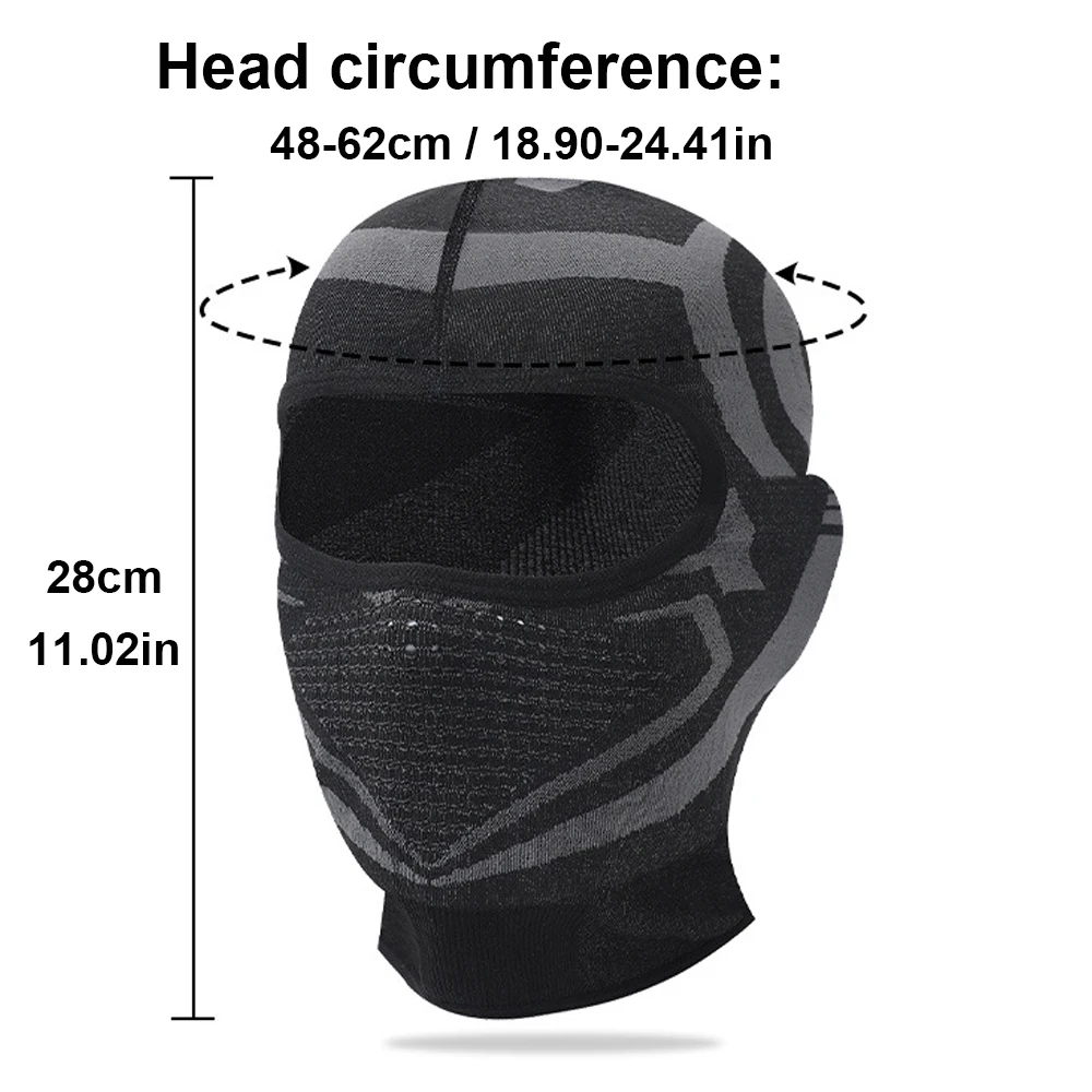 Elastic Breathable Balaclava Hat Motorcycle Helmets Inner Hat Outdoor Sports Cycling Full Face Mask Bicycle Ski Helmet Lining