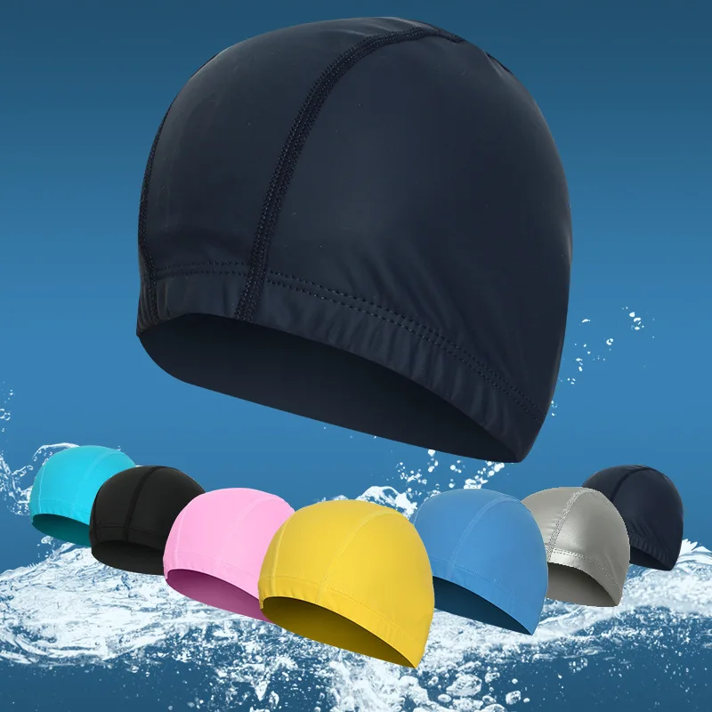 Adult Unisex Swimming Cap, Professional Large Elastic, Soft and Comfortable Swimming Equipment