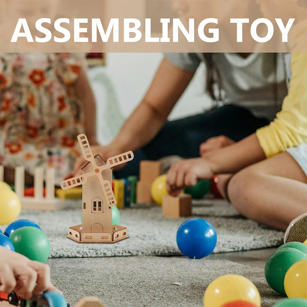 2 ensembles de jouets d'assemblage de moulin à vent solaire, Kits scientifiques pour enfants, bricolage pour enfants