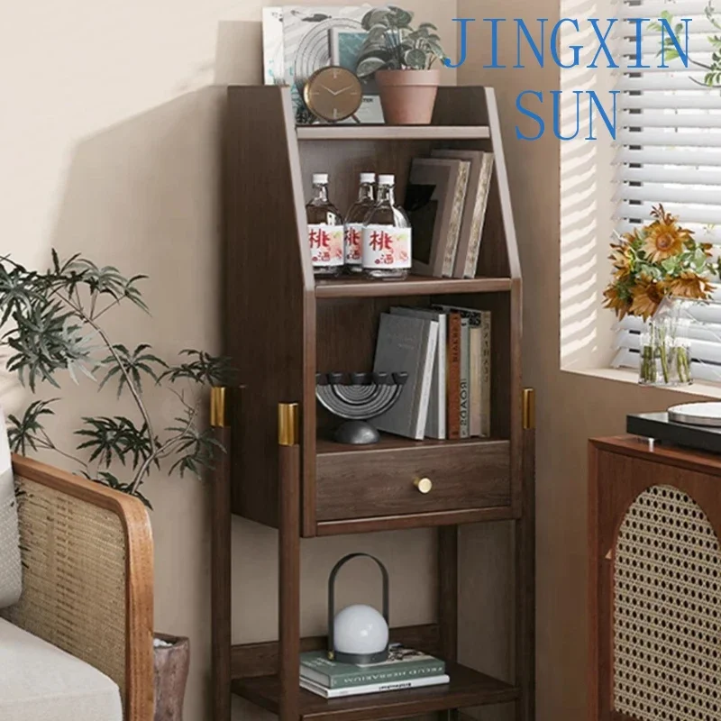 Kitchen Organizer Bookcases Japanese Designer Space Saving Side Table Bookshelf Perfume Backyard Estanteria Libros Furnitures