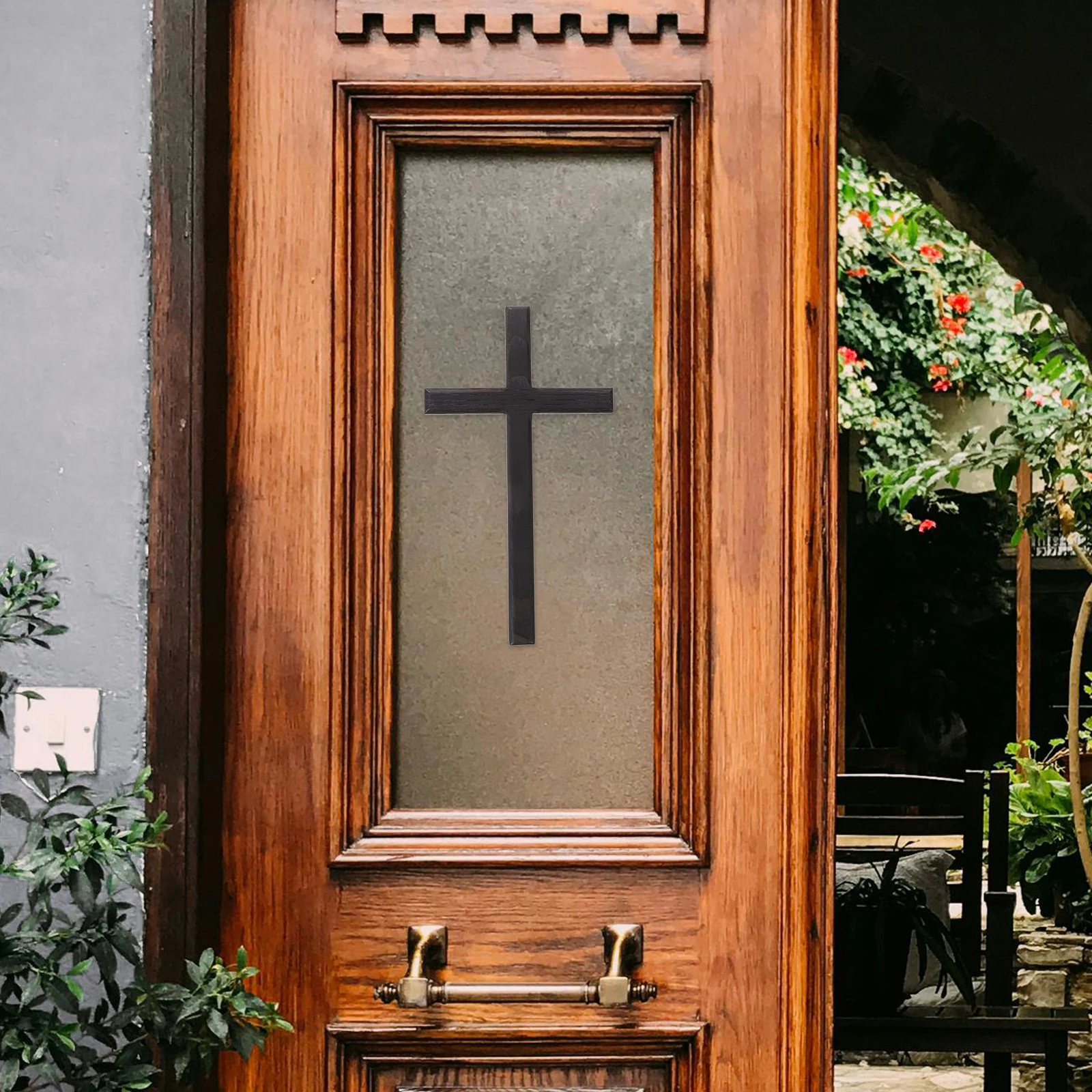 

Wooden Cross Wall Decor Hanging Cross Pendant For Home Church Religious Ornament Wood Craft Festival Decoration