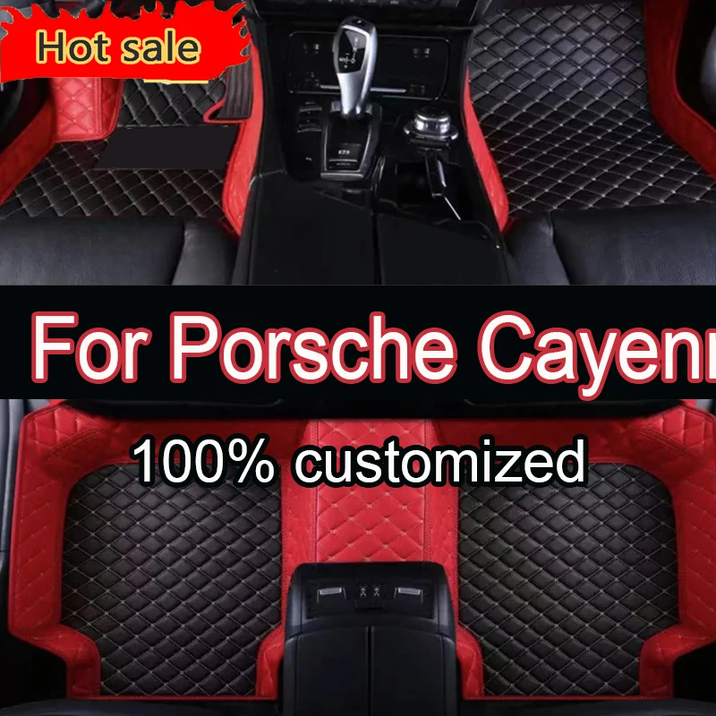 

Автомобильные коврики для Porsche Cayenne 2006, 2007, 2008, 2009, 2010, изготовленные на заказ автомобильные подушечки для ног