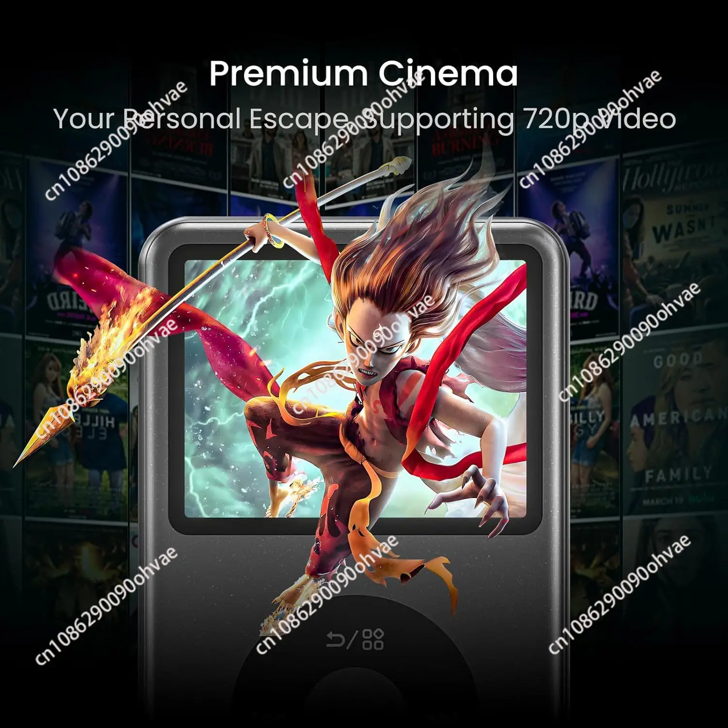 【2026】مشغل موسيقى Mp3 صغير مع BT&WiFi، فيديو، قارئ الكتب الإلكترونية، راديو Fm، مكبرات صوت محمولة، WAV Walkman بدون فقدان #5