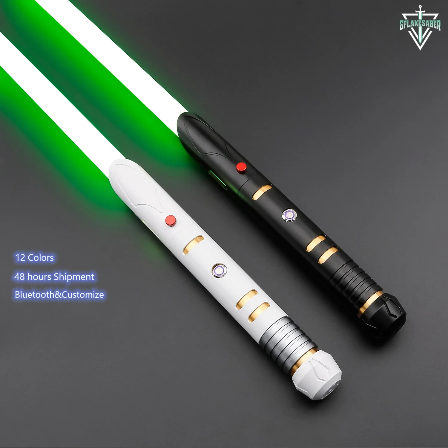 TXQSABER Temple Guard SE Lightsaber Heavy Dueling RGB Light Sword Jedi Temple Guard Simplified Version 12 Colors 27 Sounds Clash