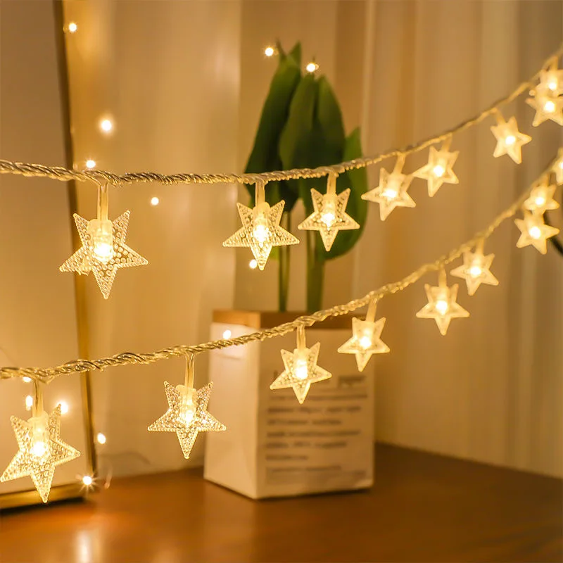 

Christmas Light LED Star Light String String Home Decorative Party Wedding Decoration Kids Room Dropshipping