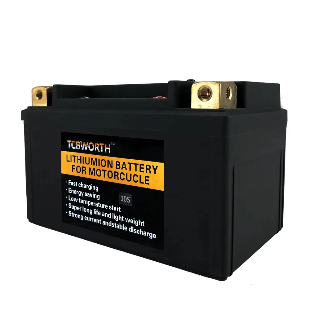 10S Lithium Motorcycle Battery 6AH 420A with BMS,Replacement Motorcycle,ATV,UTV,Scooter,Snowmobile,Lawn Mower,Generator Battery
