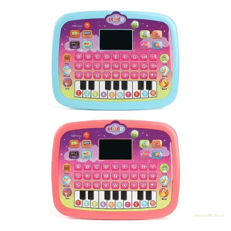 

Y4UD Educational Computer For Kid English Learning Machine Handheld Language Learning Machine Singing Songs Toy For Babies