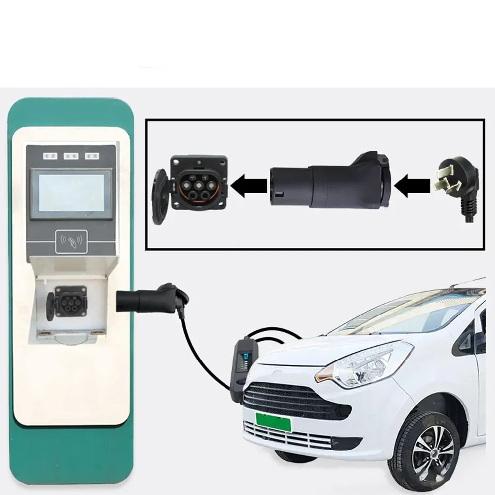 Car Electric Car Side Discharge Plug Versatile V2L Adapter Charger Adapter For MG4 For MG5 For  Discharge 16A 3.5kW Type 2 Tool