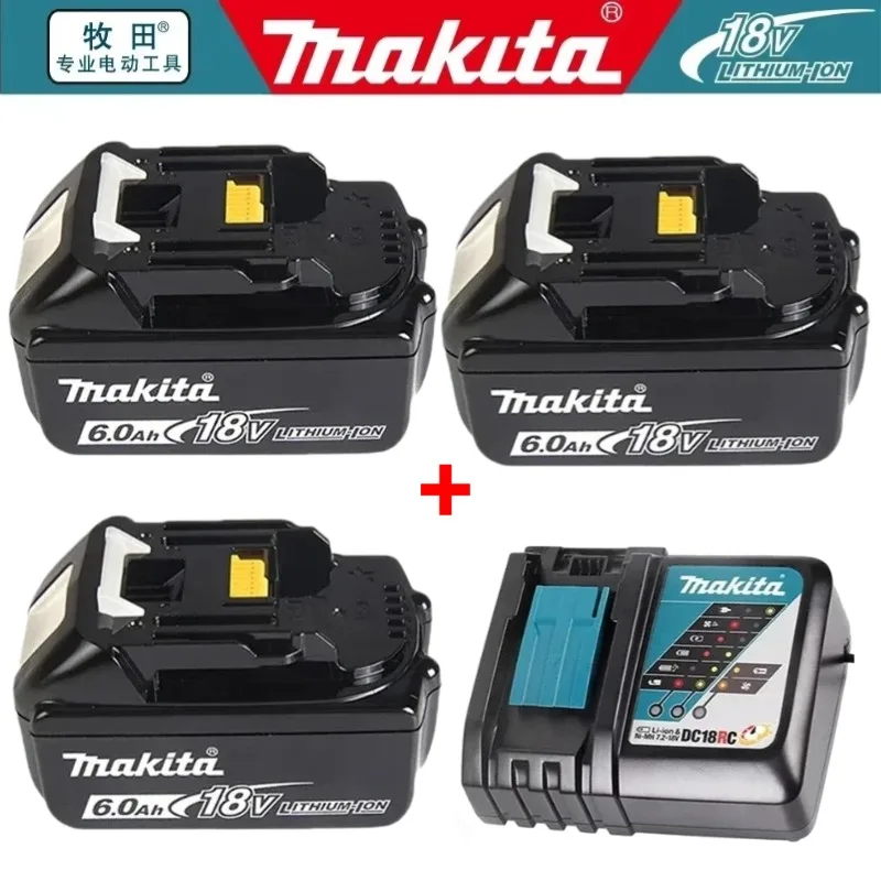 

bl1860 Original makita 18v Li-Ion Battery 3Ah/5Ah/6Ah For Makita LXT BL1830 BL1815 BL1860 BL1840 BL1850 TW251D TD251DZ