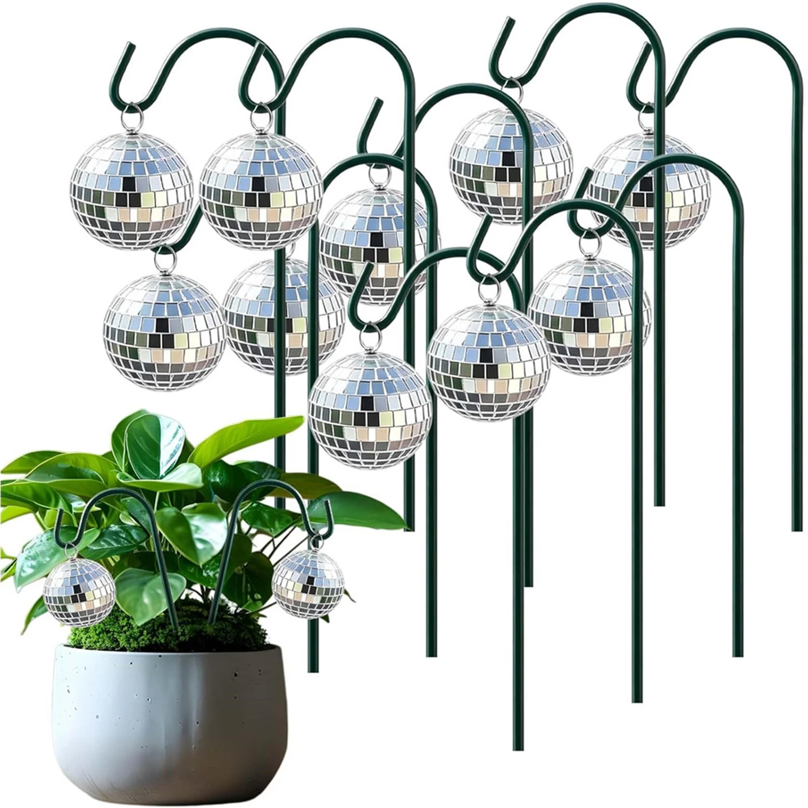 Disco Ball Mirror - Décoration extérieure imperméable en forme de