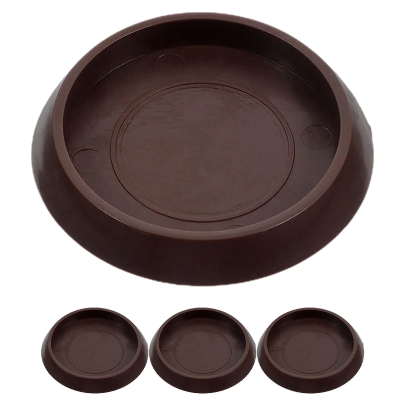 

4pcs Table Leg Pads Wear-Resistant Non-Slip Furniture Coasters For Home Hotel Bathroom Chair Wheel Stoppers Bed Accessories