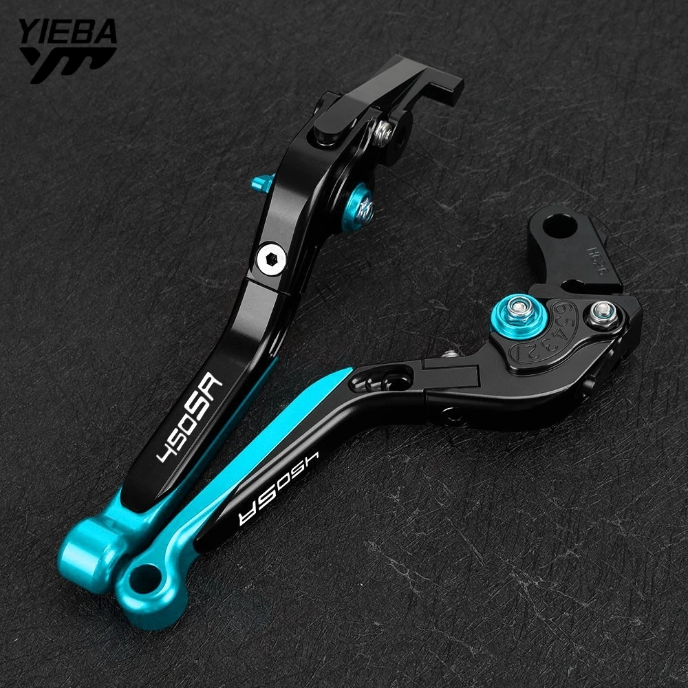 For CF MOTO 450SR 450 SR 2022 2023 2024 2025 Motorcycle Accessories CNC Brake Clutch Lever Handlebar Adjustable Folding levers