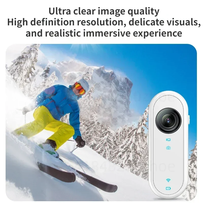 HD Mini Wifi Pocket Action Camera Anti-Shake With Waterproof Case For Helmet Travel Bicycle Driver Recorder Ride Sports Kameras