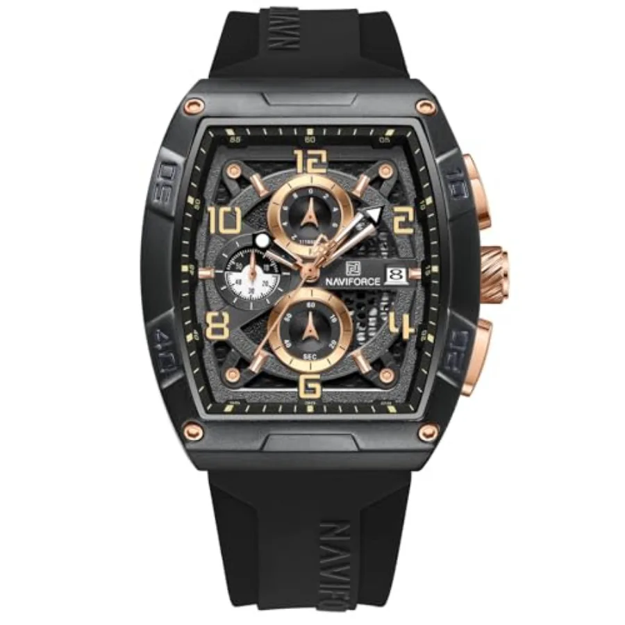 

Men Quartz Watch Auto Date Week Business Dress Analog Wrist Watches