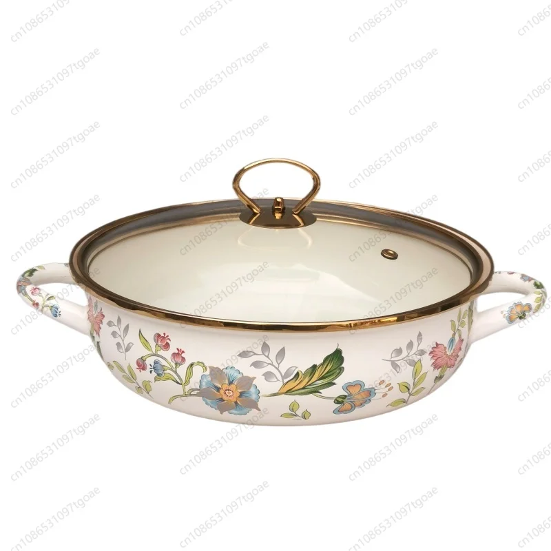 YY porcelain pot hot  household soup  seafood, induction cooker universal saucepan