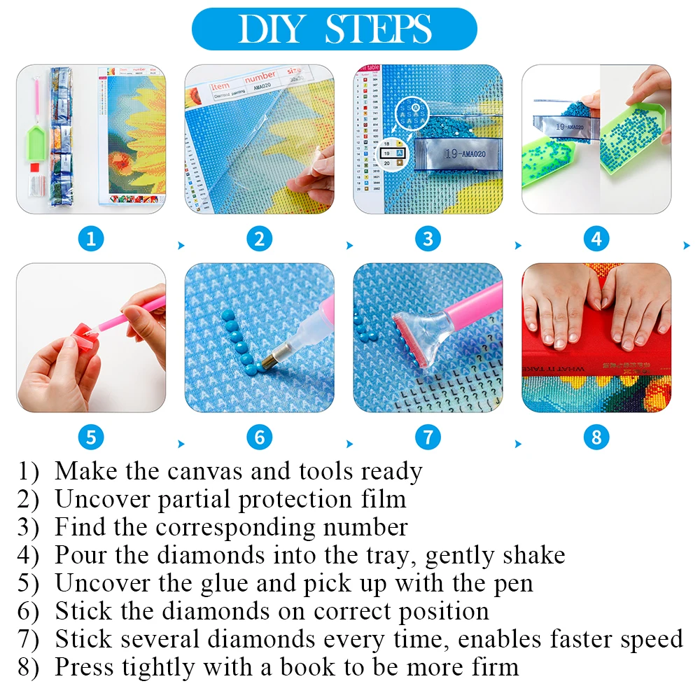 5D DIY Diamond Painting Genshin Impact Anime Cartoon Girl Diamond Mosaic Cross Stitch Game Handicraft Rhinestones Home Decor