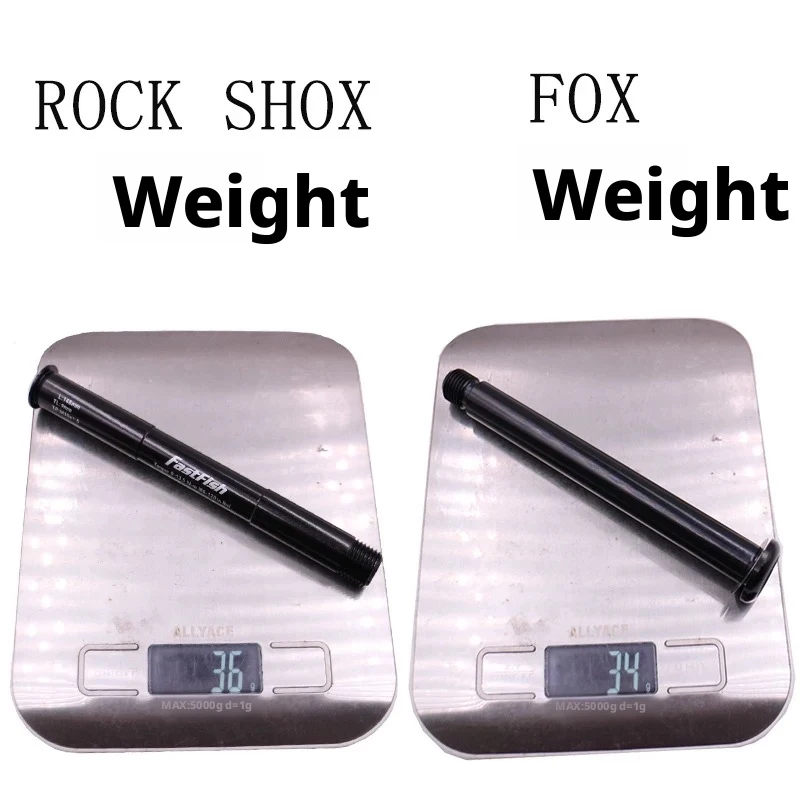 Bike Thru Axle 15x110mm 15x100mm Lightweight Upgrade, MTB Fork Axle Replacement, DT Swiss Fox Rockshox Front Wheel Axle Skewer