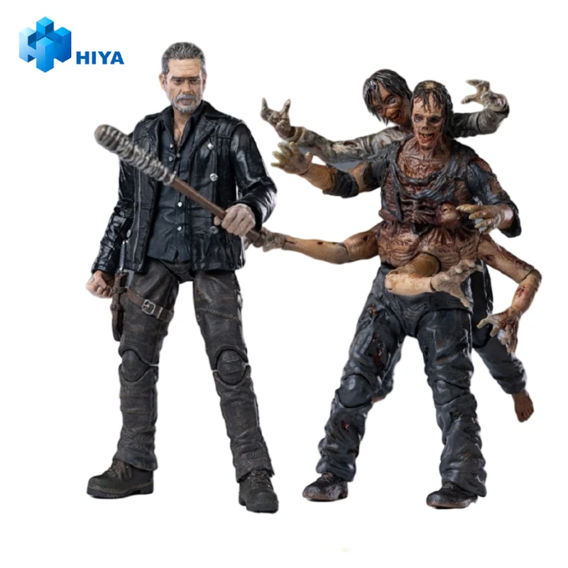 100-original-hiya-exquisite-mini-the-walking-dead-negan-walker-king-1-18-anime-action-figure-toy-gift-model-collection-hobby