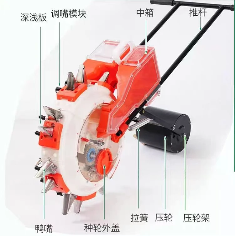 2025 آلة بذارة البذارة الزراعية وآلة توزيع الأسمدة لزراعة البذور