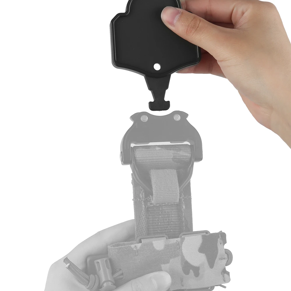 タクティカルベルトフックディスプレイスタンド軽量ナイロンバックル挿入ローニンバイソンバトルベルトフック