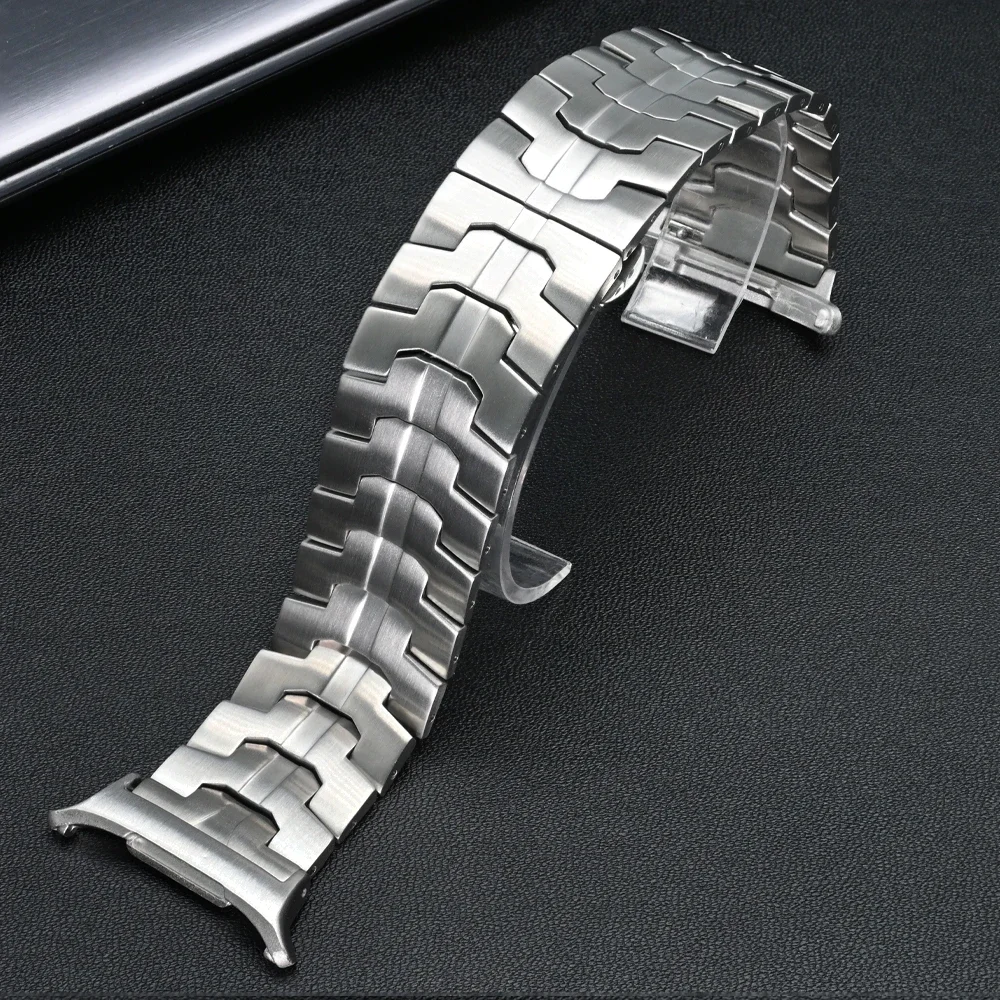 Stainless Steel Strap for Samsung Galaxy Watch Ultra 47mm Band No Gaps Quick Fit Metal Bracelet for GALAXY 47 47MM ULTRA Correa image 5