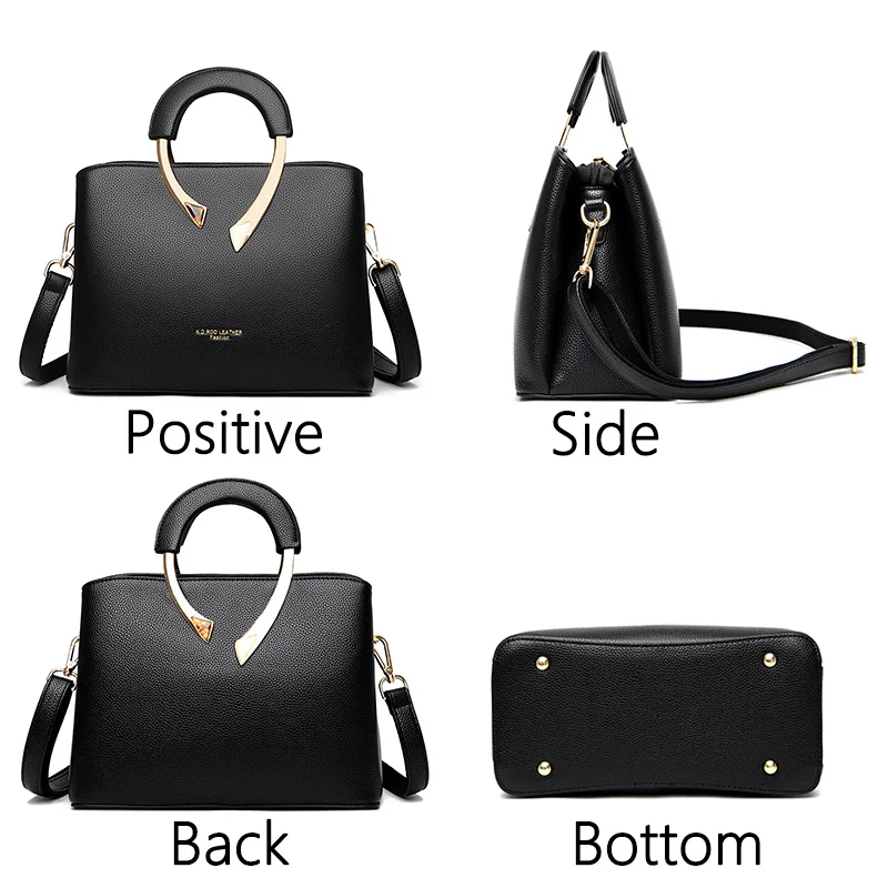 Luxury Designer High Quality Leather Bags Casual Crossbody Shoulder Bags for Women Totes Bags Sac A Main Bolsas Female Hand Bag