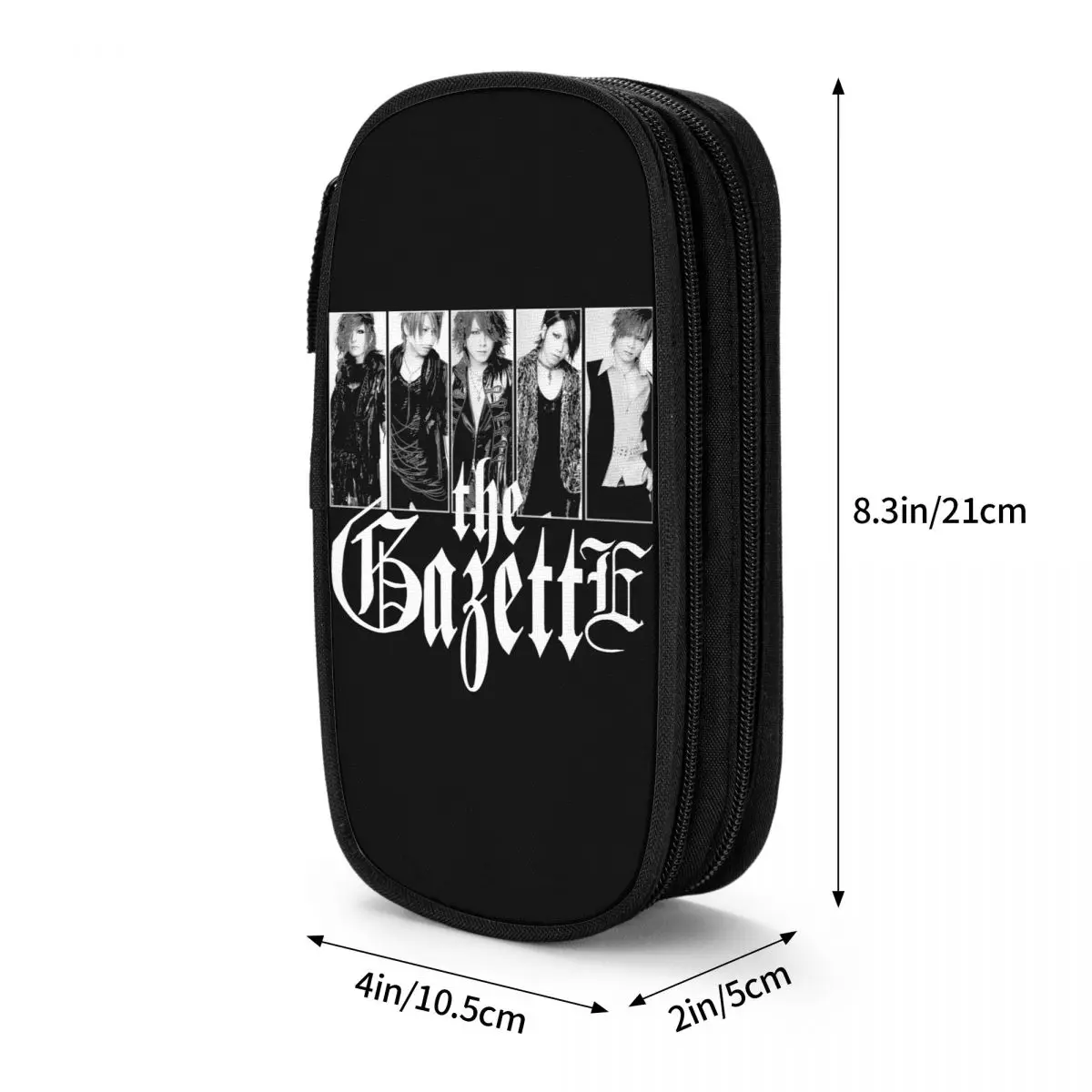 Fashion Pencil Case The Gazette Reita Tribute Band Pencil Box Back To School Pencil Case Students Double Layer School Stationery