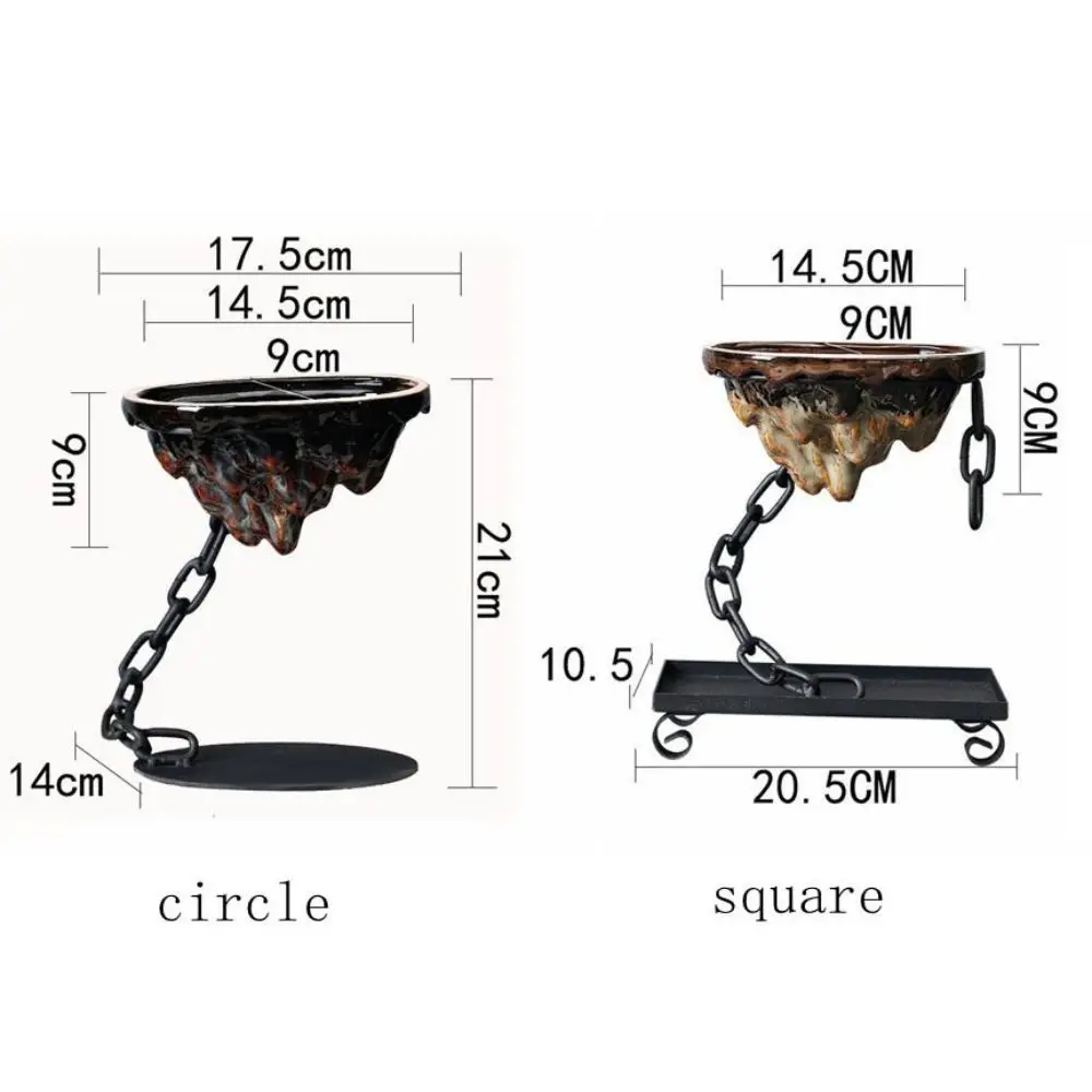 المناظر الطبيعية الحديثة بونساي وعاء الموضة معلقة زارع نباتات وعاء الحديد المقاومة للتآكل الجنينة زخرفة بونساي زارع