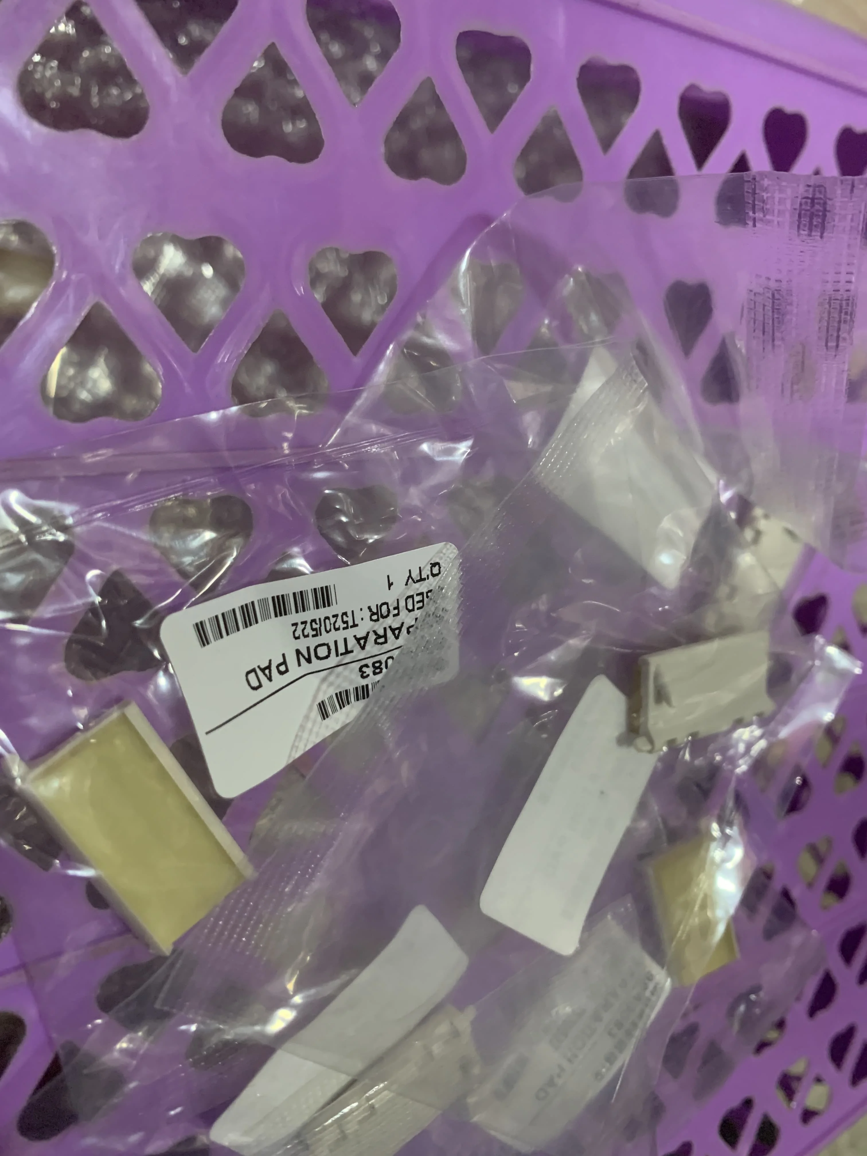 

10pcs 99A0083 For Lexmark 4059 T520 522 T616 T614 Feed Separation Pad