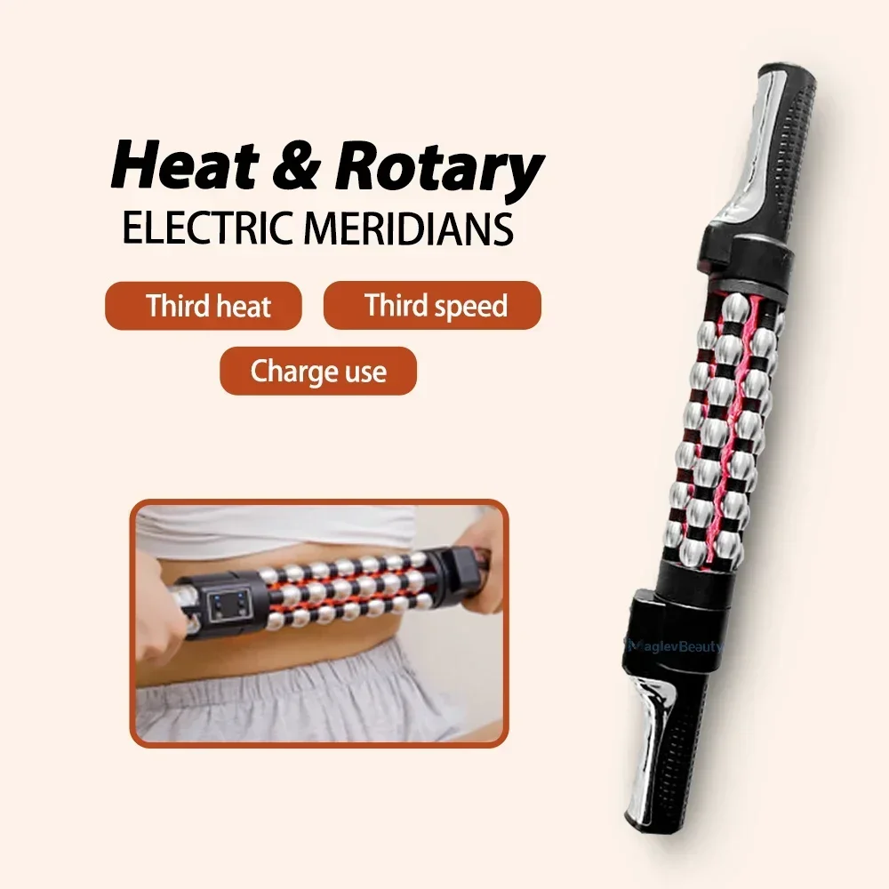 

body infrared roller massage deep tissueroller tube massage roller gesicht rotary meridians electric massage roller