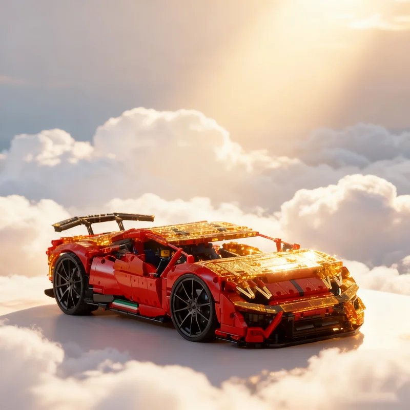 3065pcs MOC 1 8 Lamborghiniesd Huracan Technische Modelbouw Speelgoed Blokken Bouw Kerstcadeau Creatieve Onderwijs