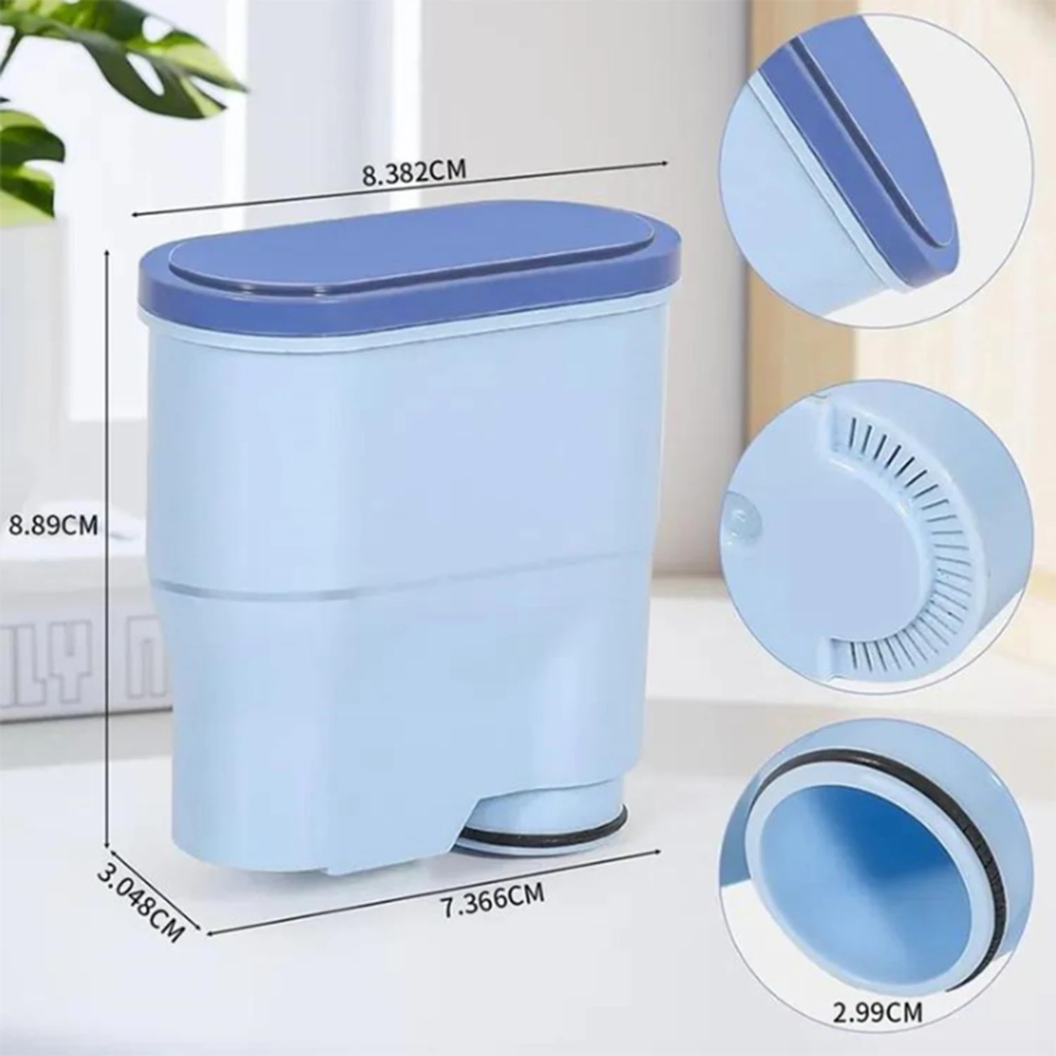 2PCS Replacement Water Filter Cartridge for Philips Saeco CA6903 AquaClean Coffee Machine Descaling Filter Improves Coffee Taste view 4