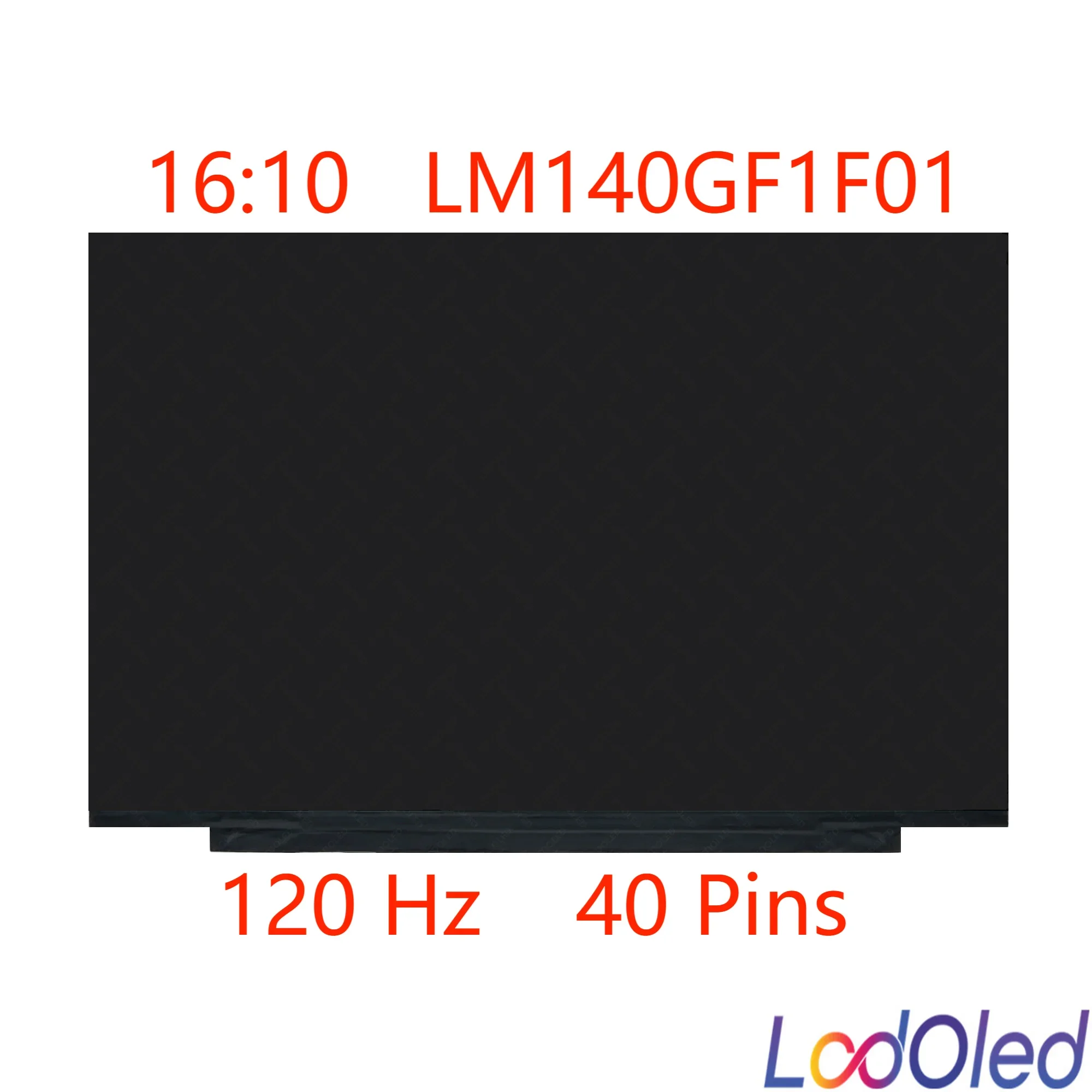 

14.0'' 120Hz QHD LM140GF1F01 NCP005C LED LCD Screen Display IPS Panel Matrix 2560x1600 40 pins Non-Touch