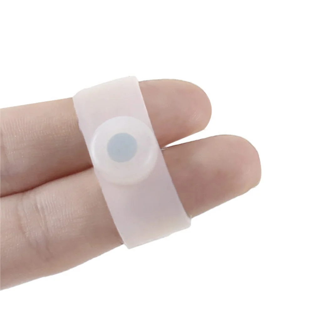 

5pcs 5 Pair Silicone Toe Rings Magnetic Body Slimming Invisible Comfortable Non-allergenic Foot Jewelry Display Tools
