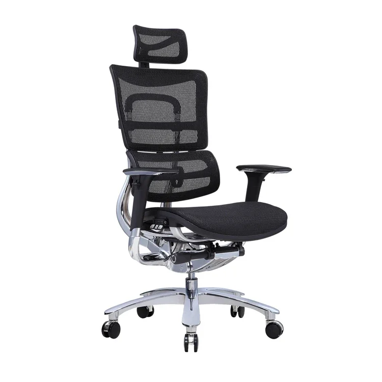 

JNS-801 best selling ergonomic mesh office chair with aluminum alloy base