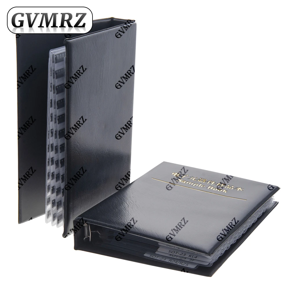SMD Transistor triode Kit SOT23 Commonly Assorted Sample Book Chip Triode Book TL431 SOT23 BC847 S8550 S8050 S9012 MMBT2222