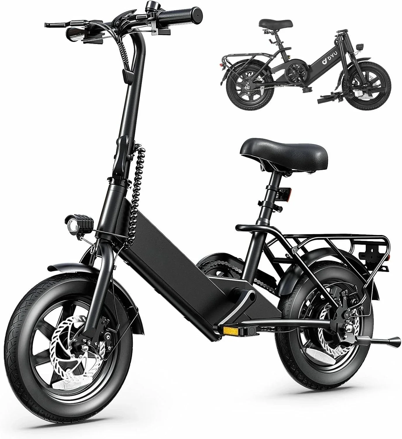 HOT SELLIG QUALITY Folding Electric Bicycle,Commuter City E-Bike With 350W Motor And 36V 7.5Ah Battery,3 Levels Assist, Dual Dis
