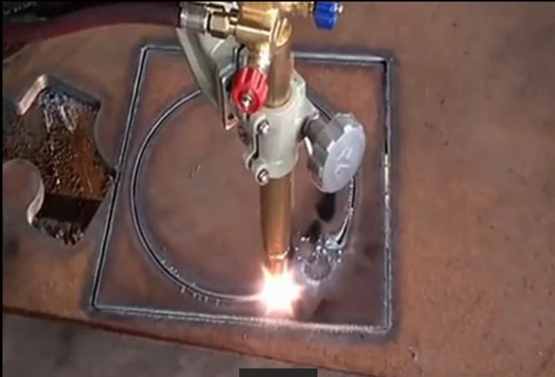 Shape Cutter Profiling flame cutter Cut round Square plane template Two-dimension  metal imitation ring gas cutting machine