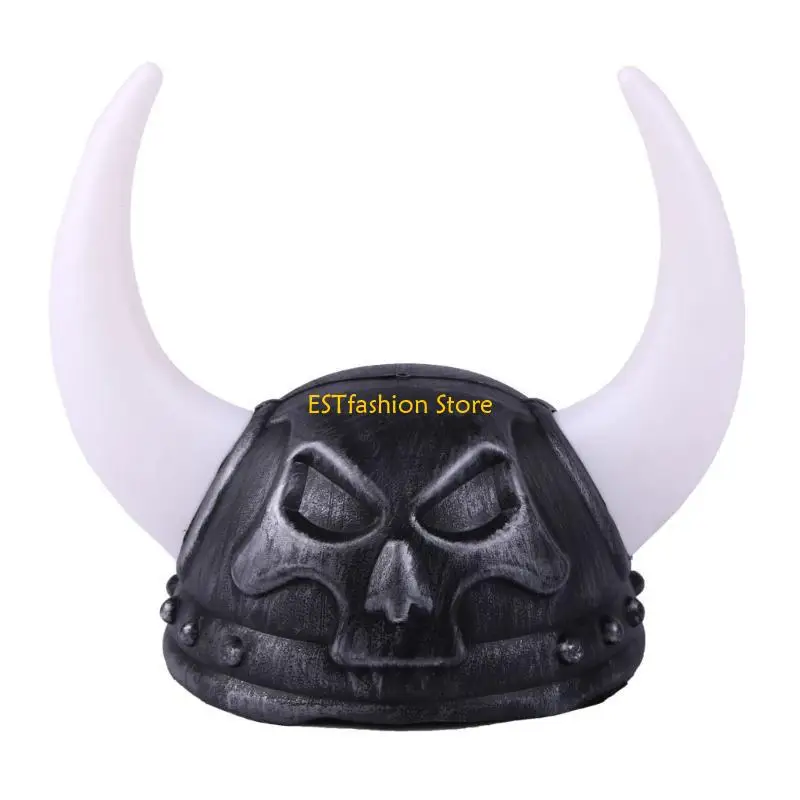 Y5GC Berserker Soldier Warrrior Hat Medieval Vikinges Age Horned Vikinges Helmets