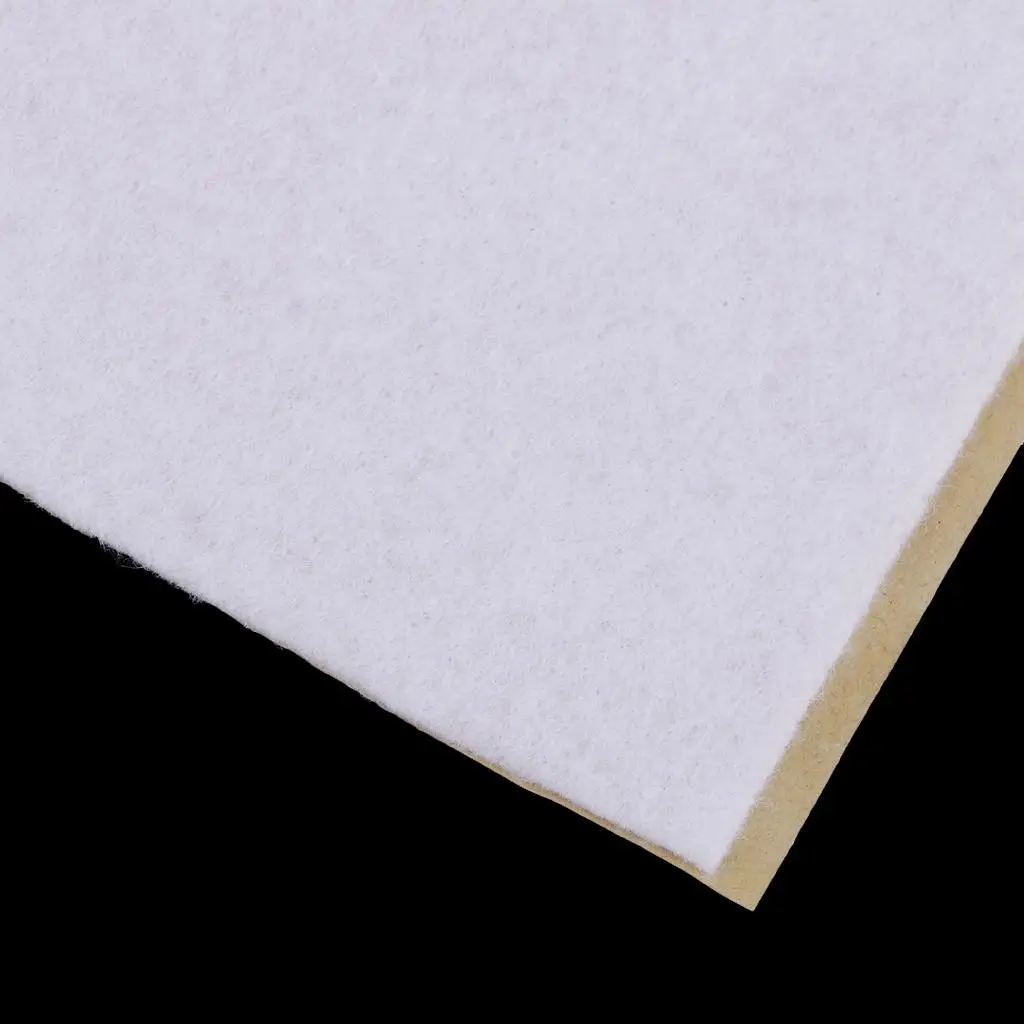 Self Adhesive Cotton Batting Smooth Fabric Lining Interlining Filler for Purse Making Quilting DIY