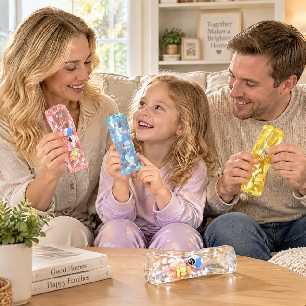 Relax Super Soft Butter Stick Squishy Elastic Premium Hand Feel Fidget Slippery Rotating Design Sensory Squish Children
