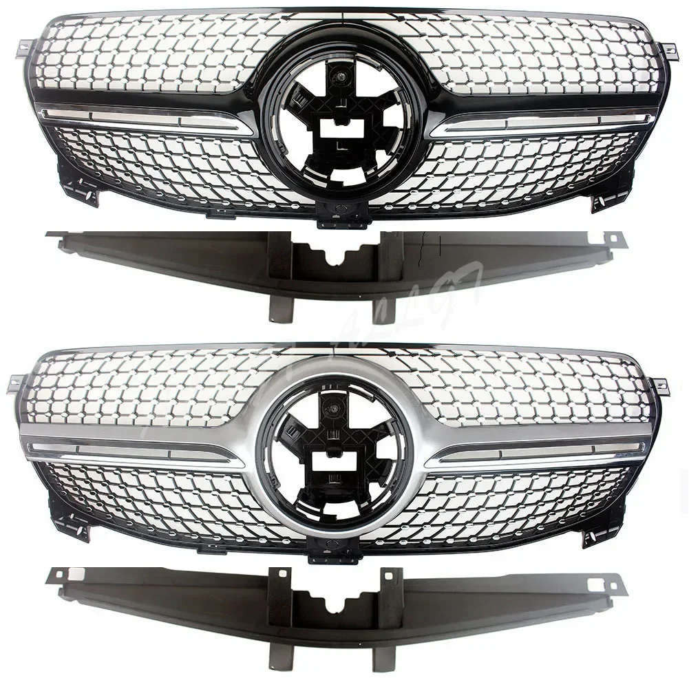 

Передняя гоночная решетка-гриль из алюминия для Mercedes-Benz W167 GLE350/GLE450/GLE580 2020-2023