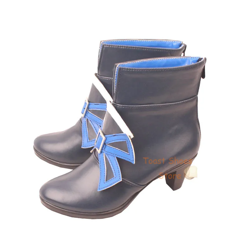 Cosplay Schoenen Met Hoge Hakken Komisch Anime Spel Voor Con Party Halloween Cosplay Kostuum Prop Schoenen Genshinimpact Focalors